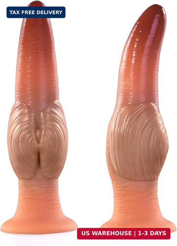 Beginner small knot dildo - 7",